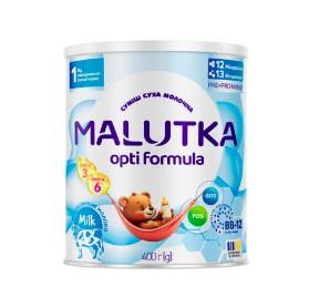 Malutka Opti Formula -1 Суміш суха молочна 400г від народж.(початкова)